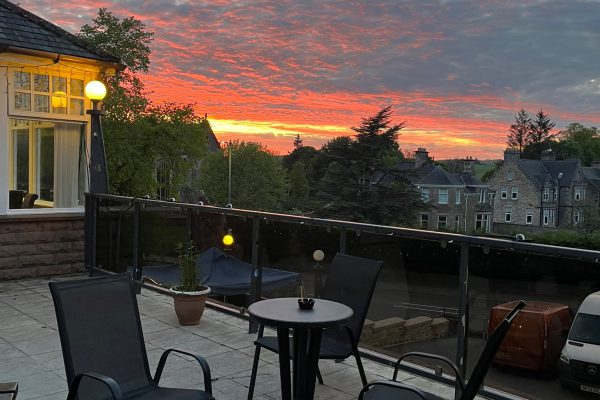 Ugie House – Terrace Sunset